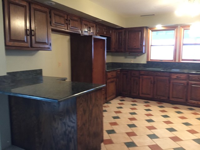 Restoring Rustic Kitchen Cabinets  Honey-Doers Roofing and Remodeling